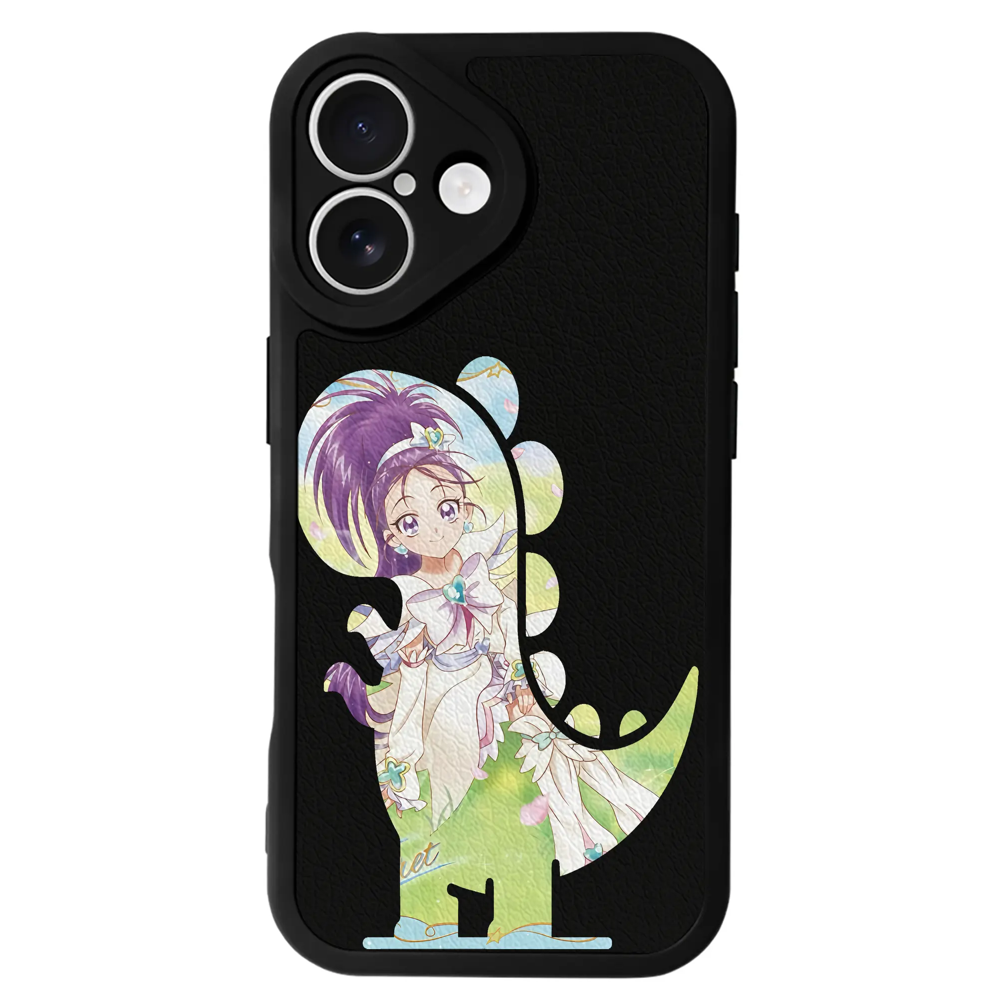 プリキュア グッズ,美翔舞 - IPhone 16シリーズ対応 ・ シリコンスマホケース ・ レザー調 ・ 高精度フィット ・ 耐衝撃 ・ ワイヤレス充電対応 ・ 精密カット